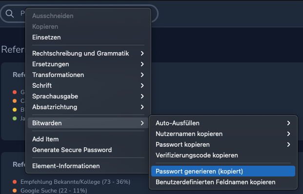 BitWardenPasswortKontextMenue